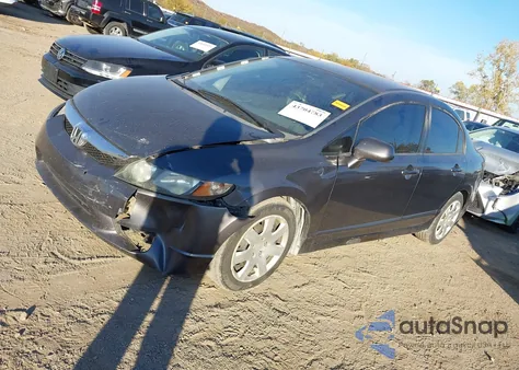 2009 Honda Civic Lx from USA, damaged, VIN 2HGFA165X9H324860